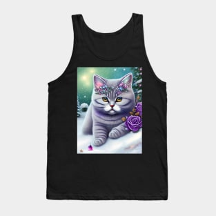 British Shorthair Winter Magic Tank Top